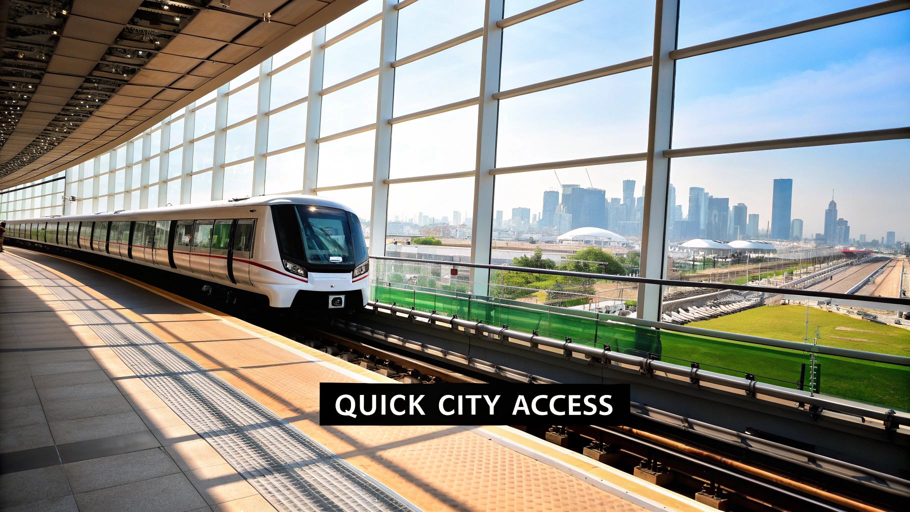 Use the Airport Rail Link for Quick City Access