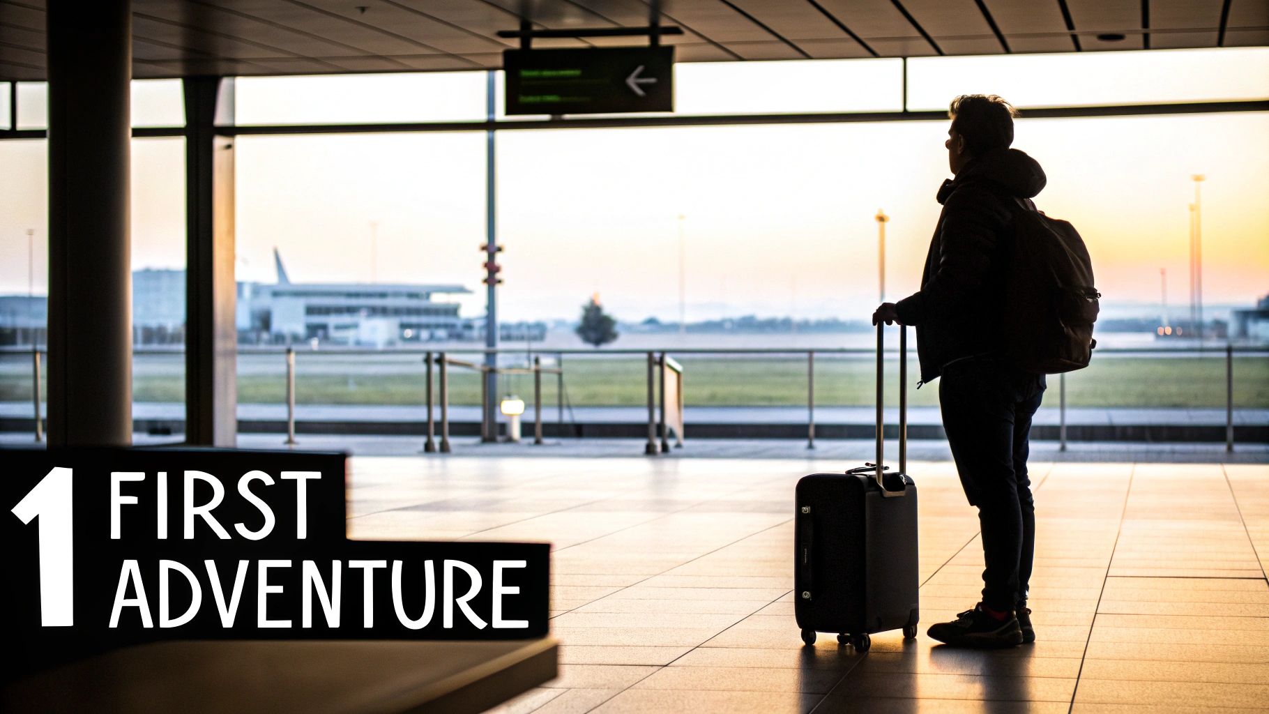 Is It Weird to Travel Alone? Discover the Truth About Solo Trips 2 A lone traveler stands on a cliff overlooking a vast mountain range at sunrise, representing the freedom of solo travel.