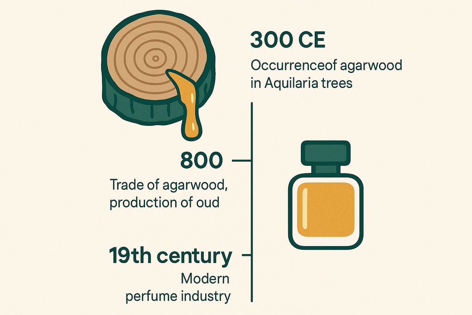 Infographic about what is oud fragrance