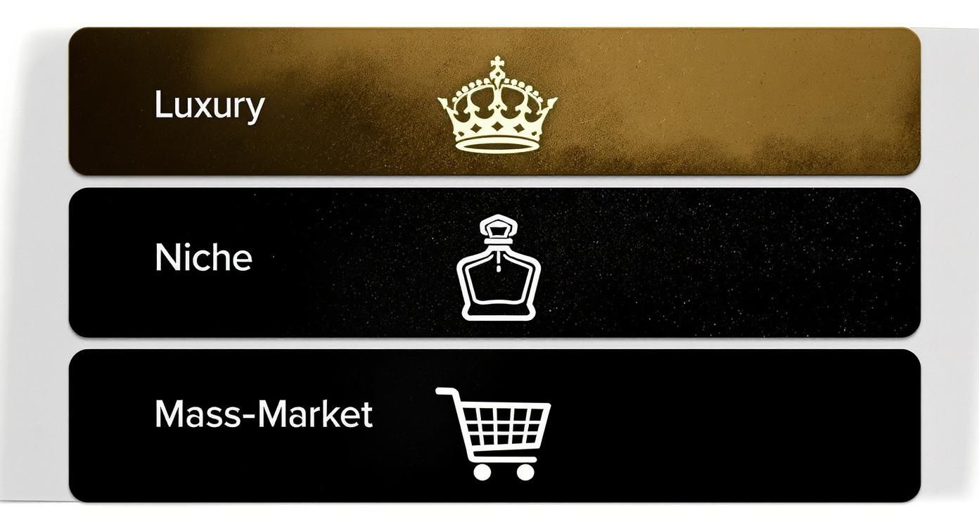 Infographic about perfumes for men