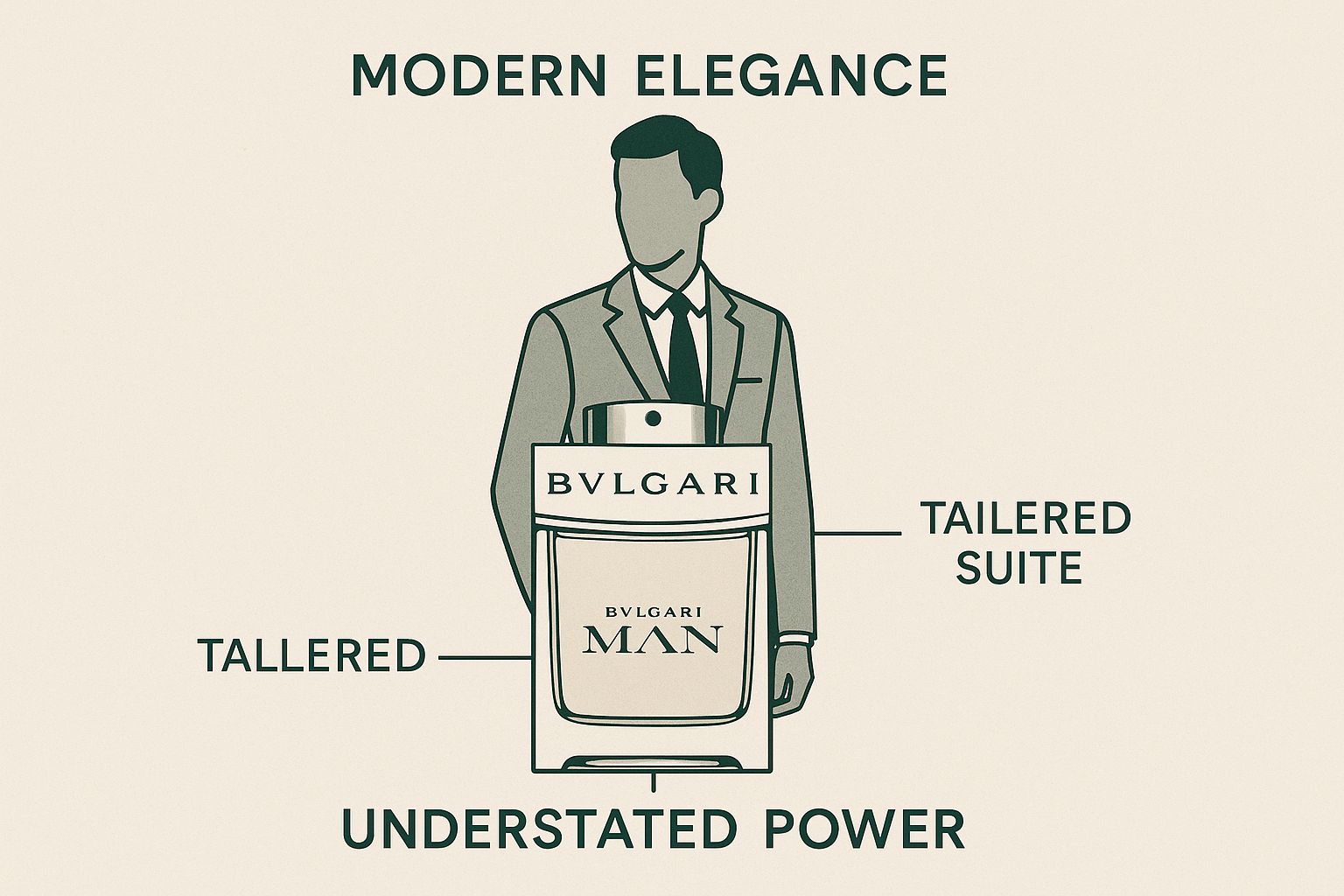 Infographic about bvlgari man bvlgari for men