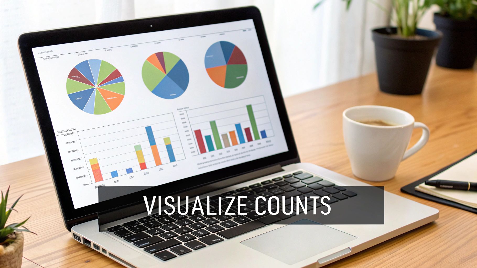 A bar chart visualizing tally data in Excel