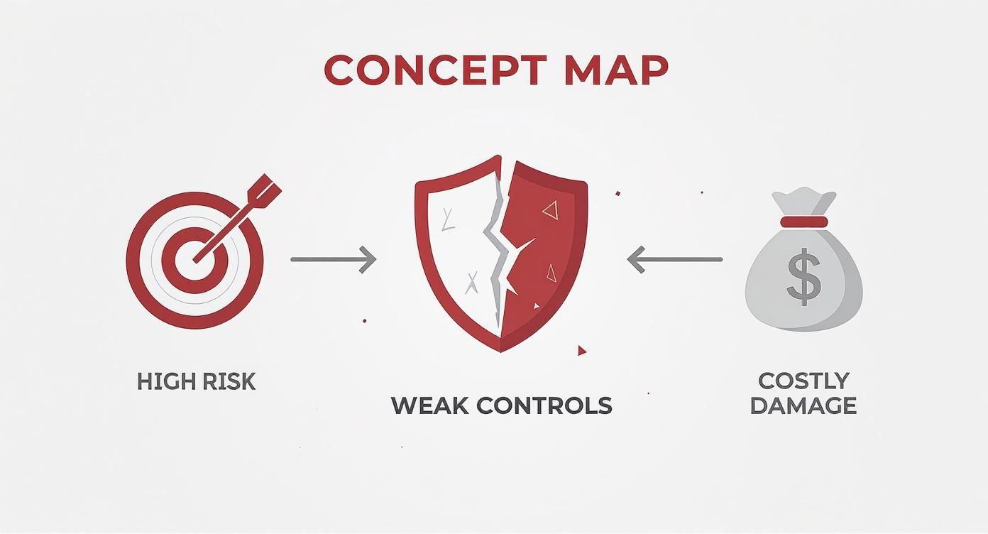 Infographic about internal controls for small businesses