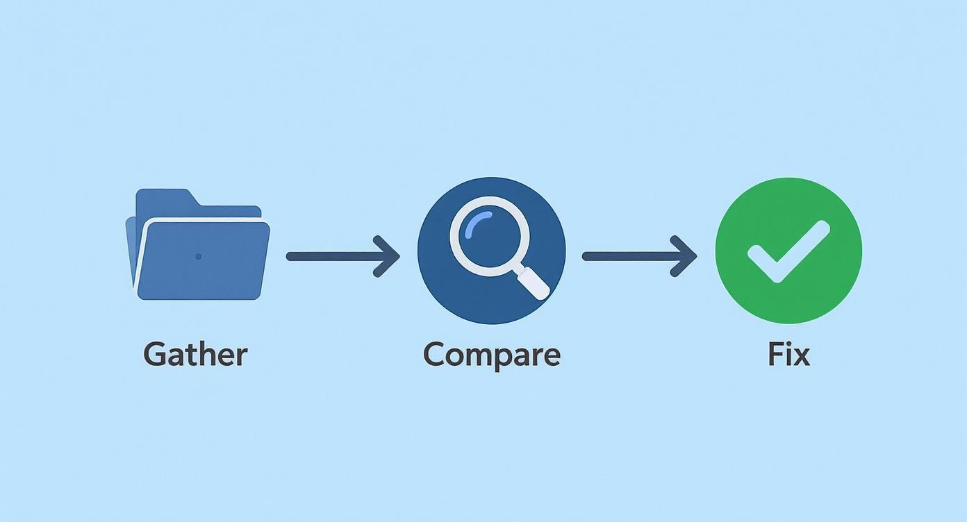 Infographic about excel bank reconciliation