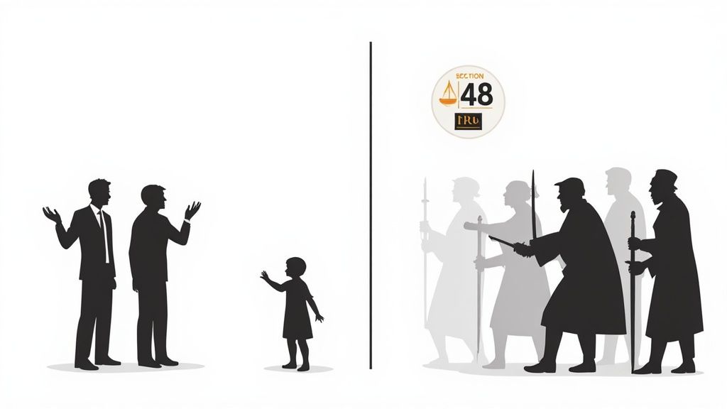 A gavel resting on law books, representing the Indian Penal Code.