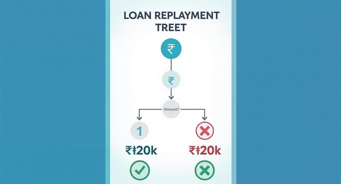 Infographic about section 269t of income tax act 1961