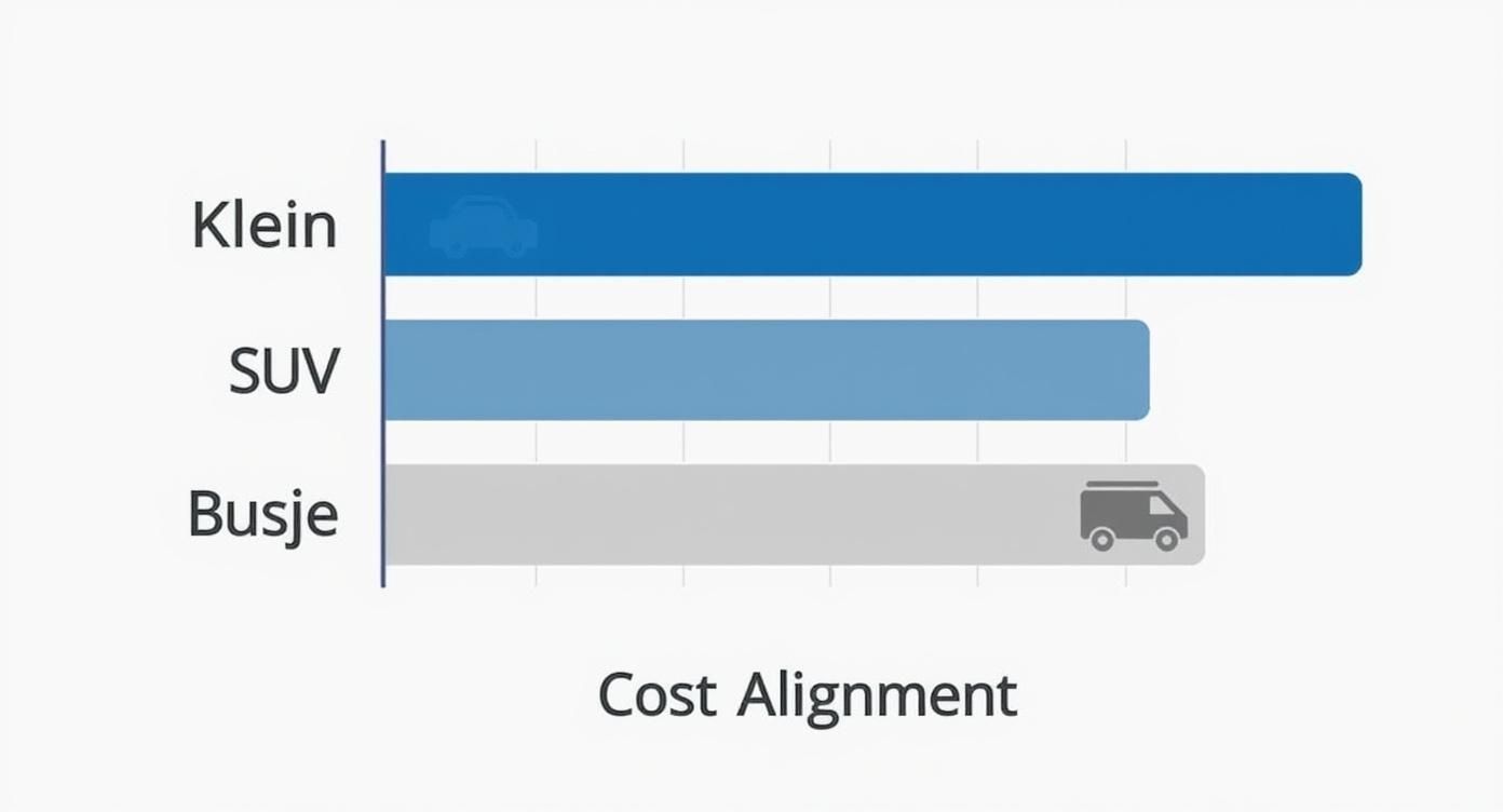 Alles over kosten uitlijnen banden: wat betaal je echt? 2 Infographic about kosten uitlijnen banden