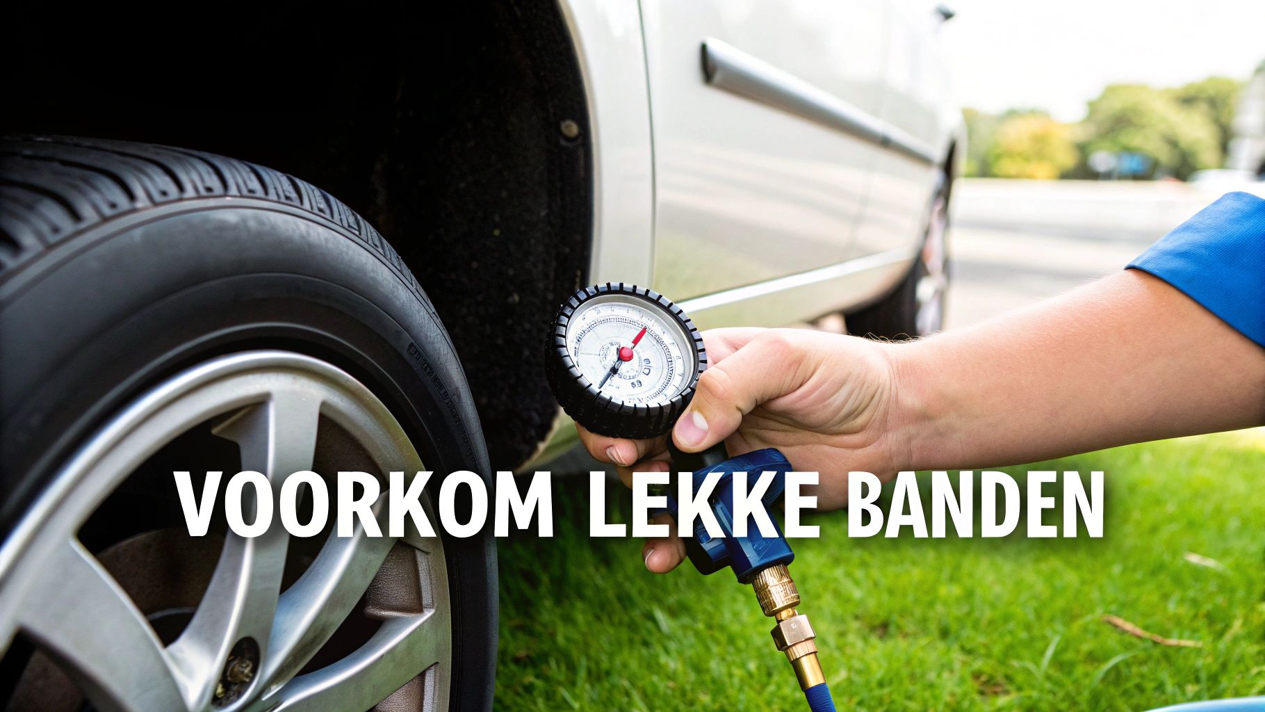 Autobanden opgestapeld in een garage, klaar voor montage