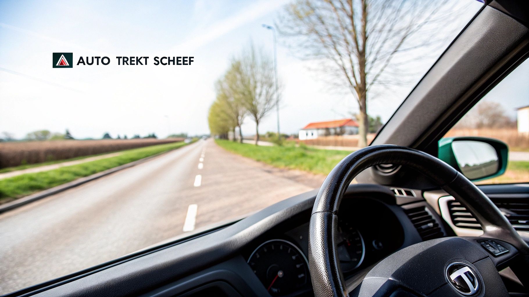 Band die ongelijkmatige slijtage vertoont als teken dat uitlijnen nodig is.