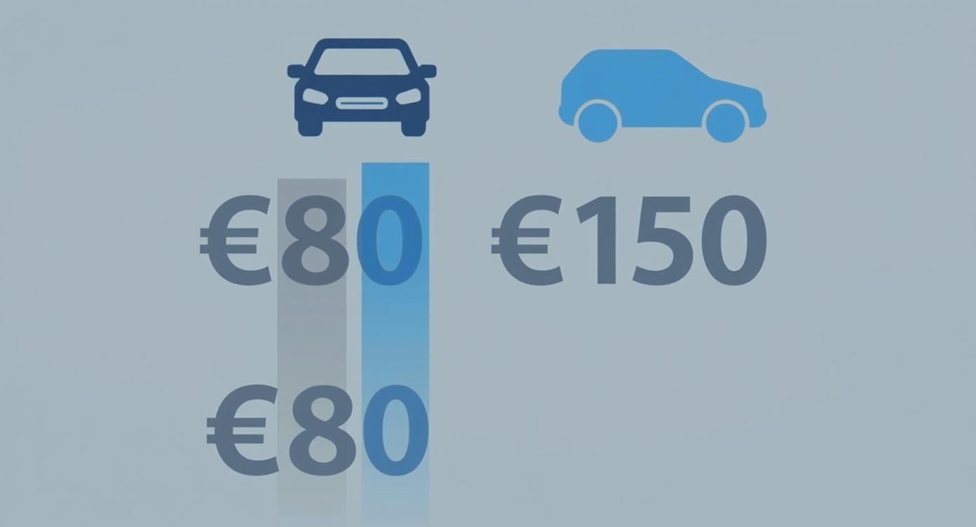 Infographic about band vervangen kosten