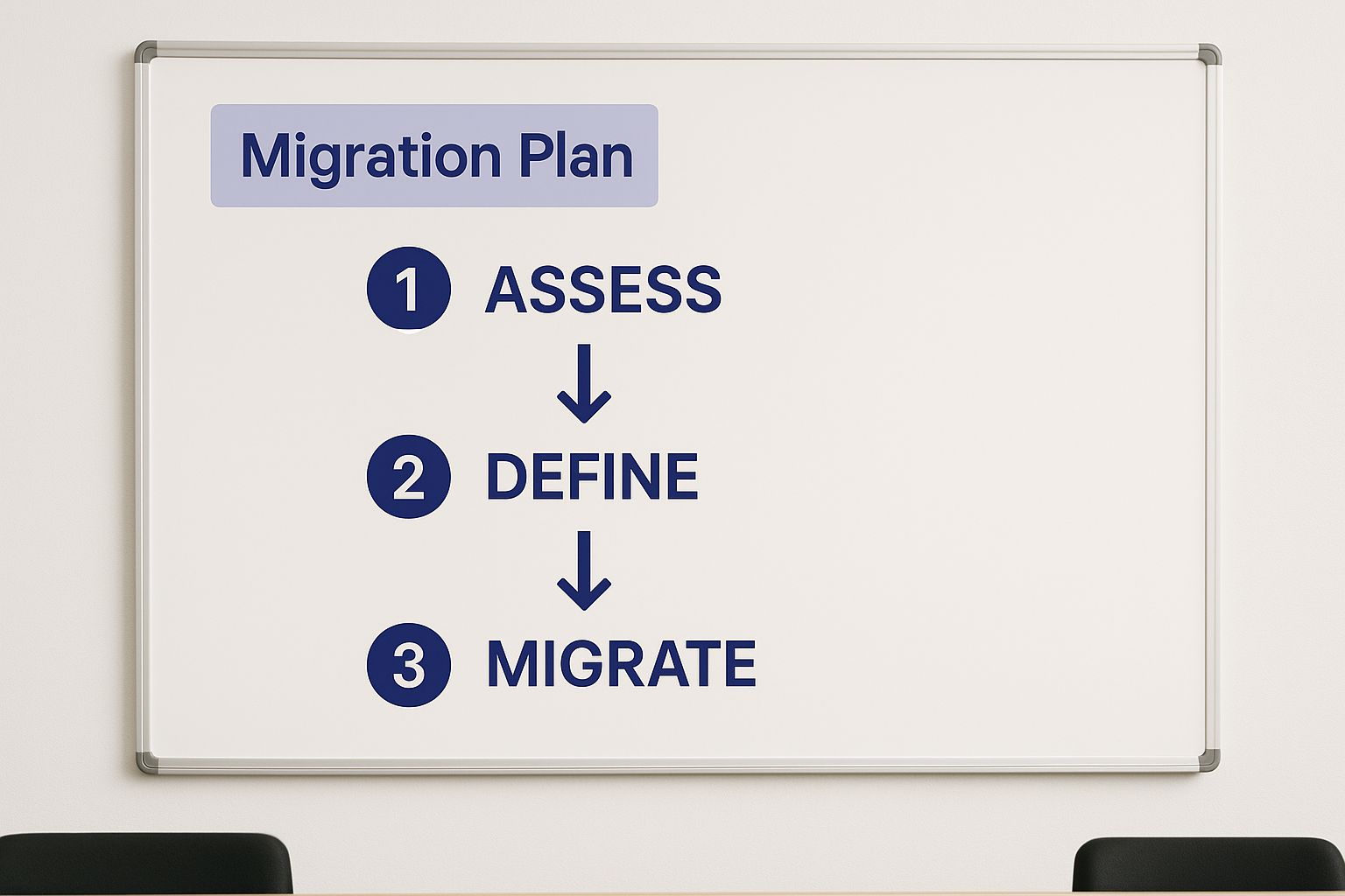Infographic about migrate applications to the cloud