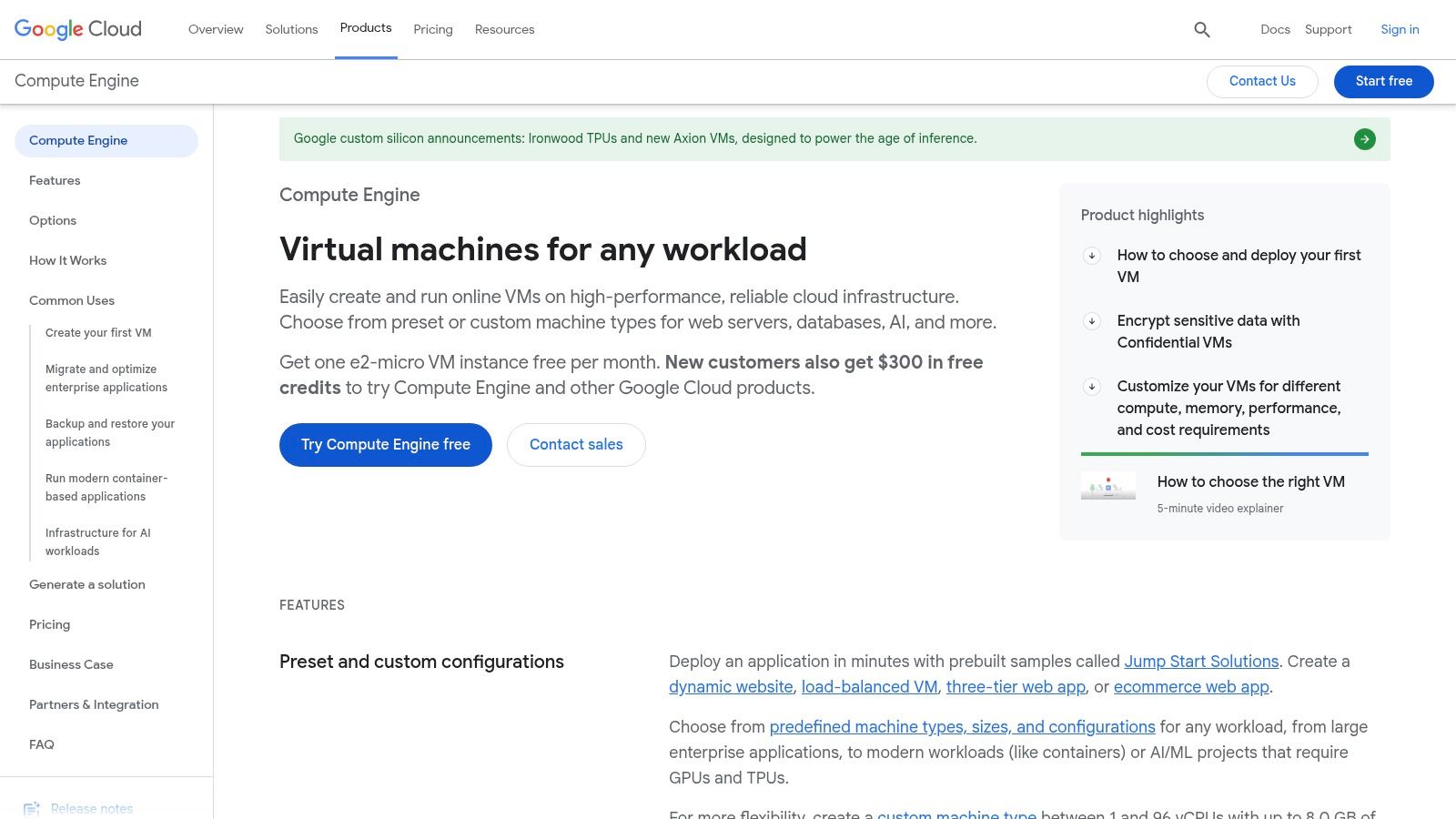 Google Cloud – Compute Engine