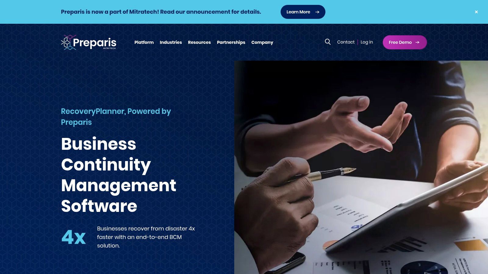 Preparis RecoveryPlanner