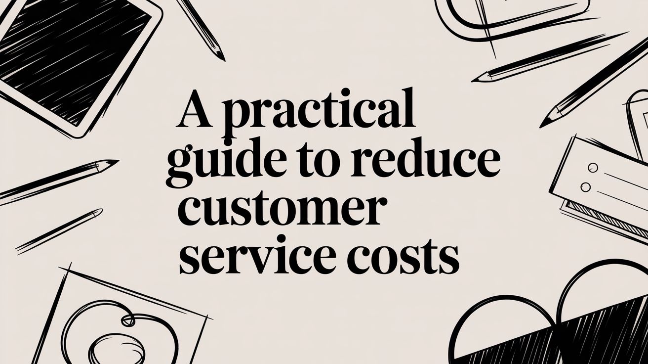 A Practical Guide to Reduce Customer Service Costs
