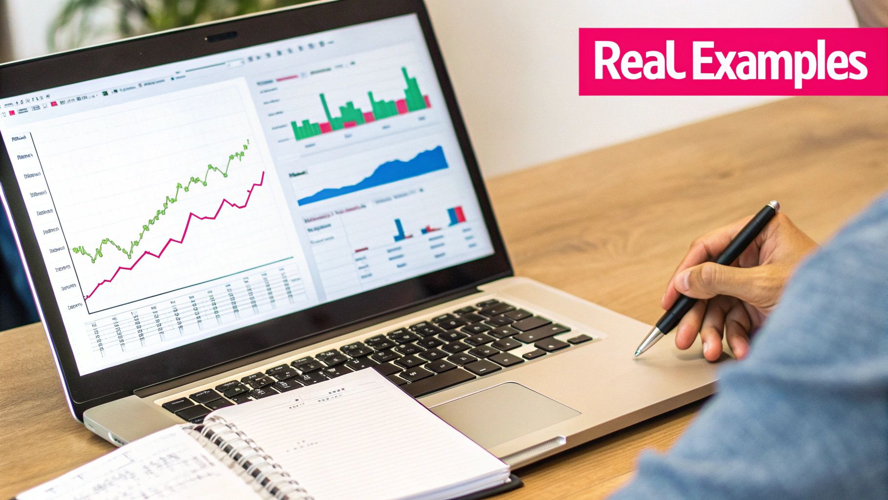Two hands exchanging coins over a background of financial charts, representing a dividend payment.