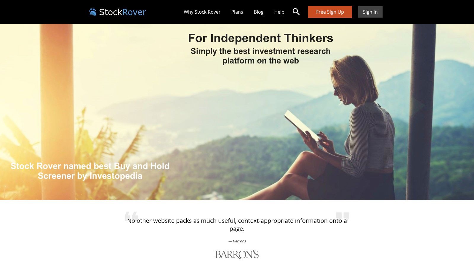Stock Rover — Dividend Screening, Projections, and Portfolio Analytics