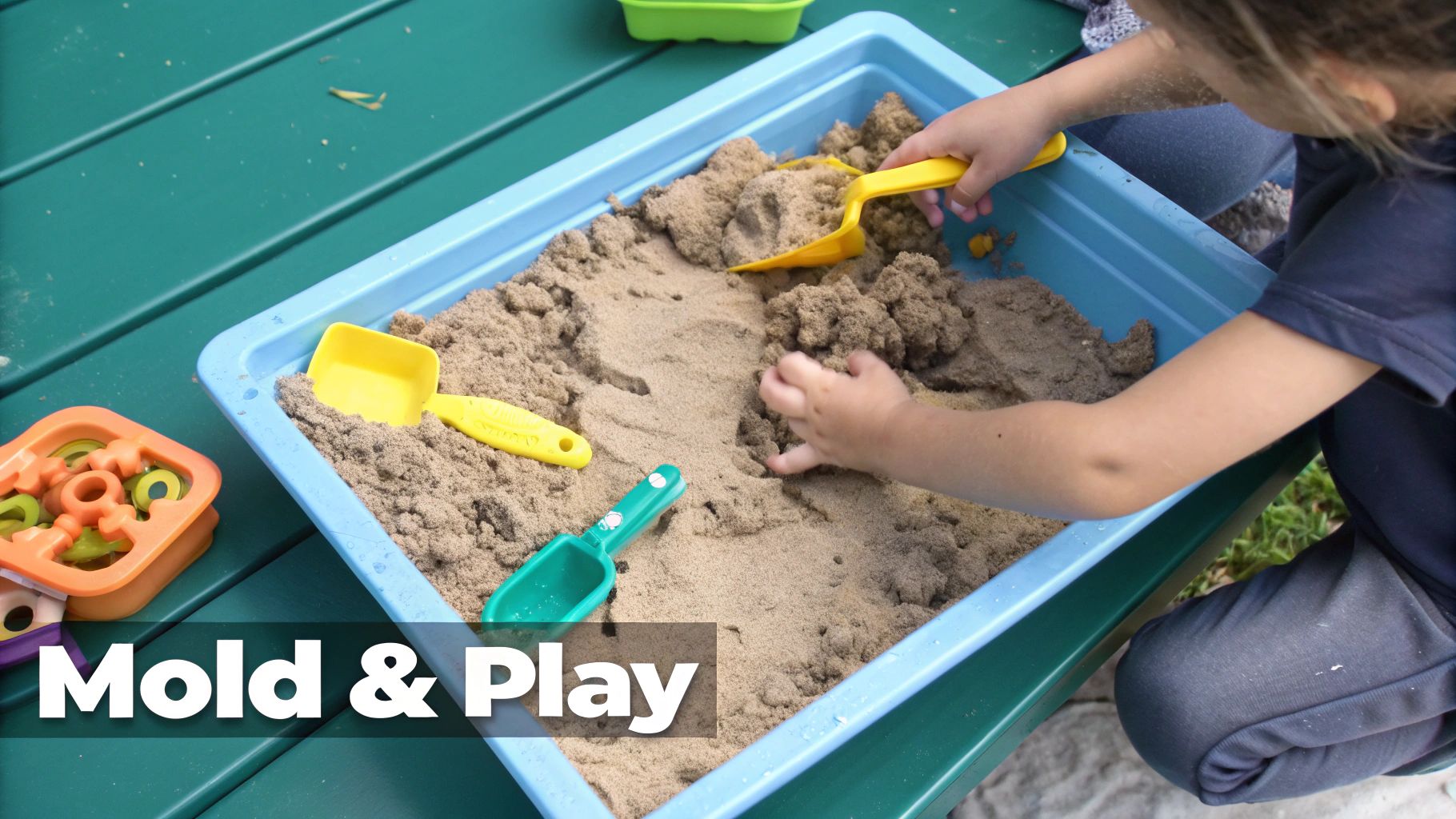Sand and Kinetic Sand Exploration