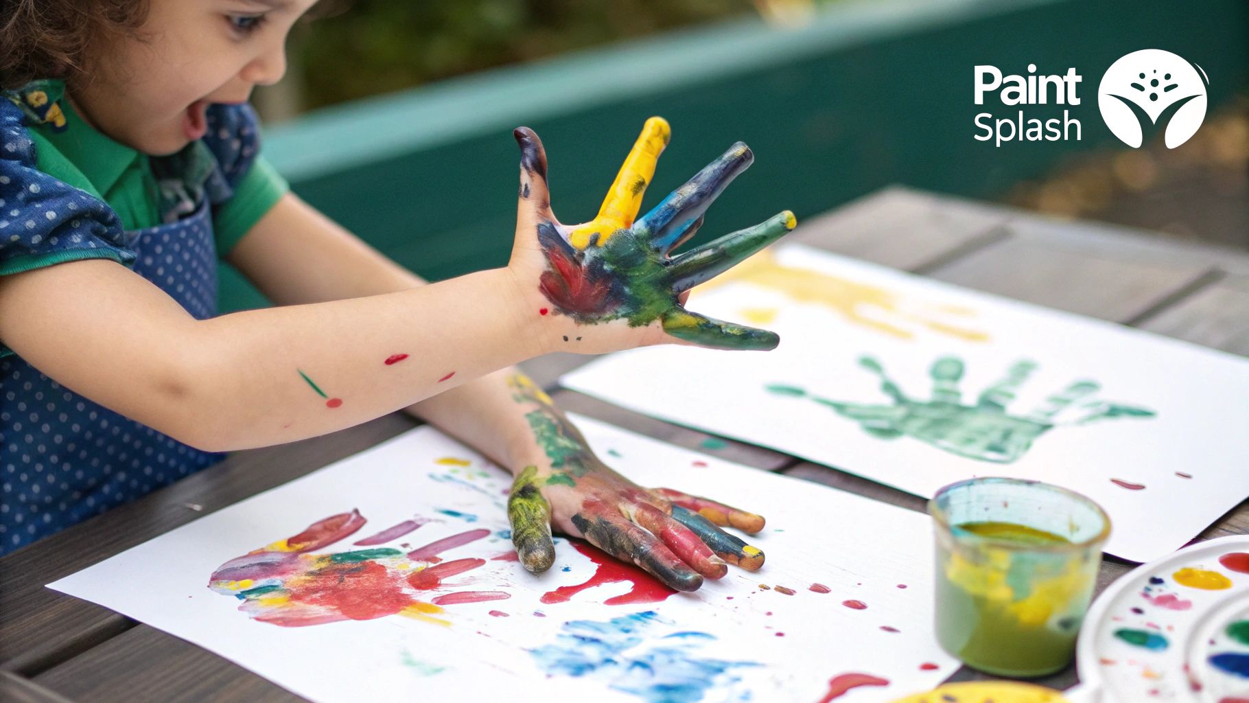 Finger Painting and Sensory Art