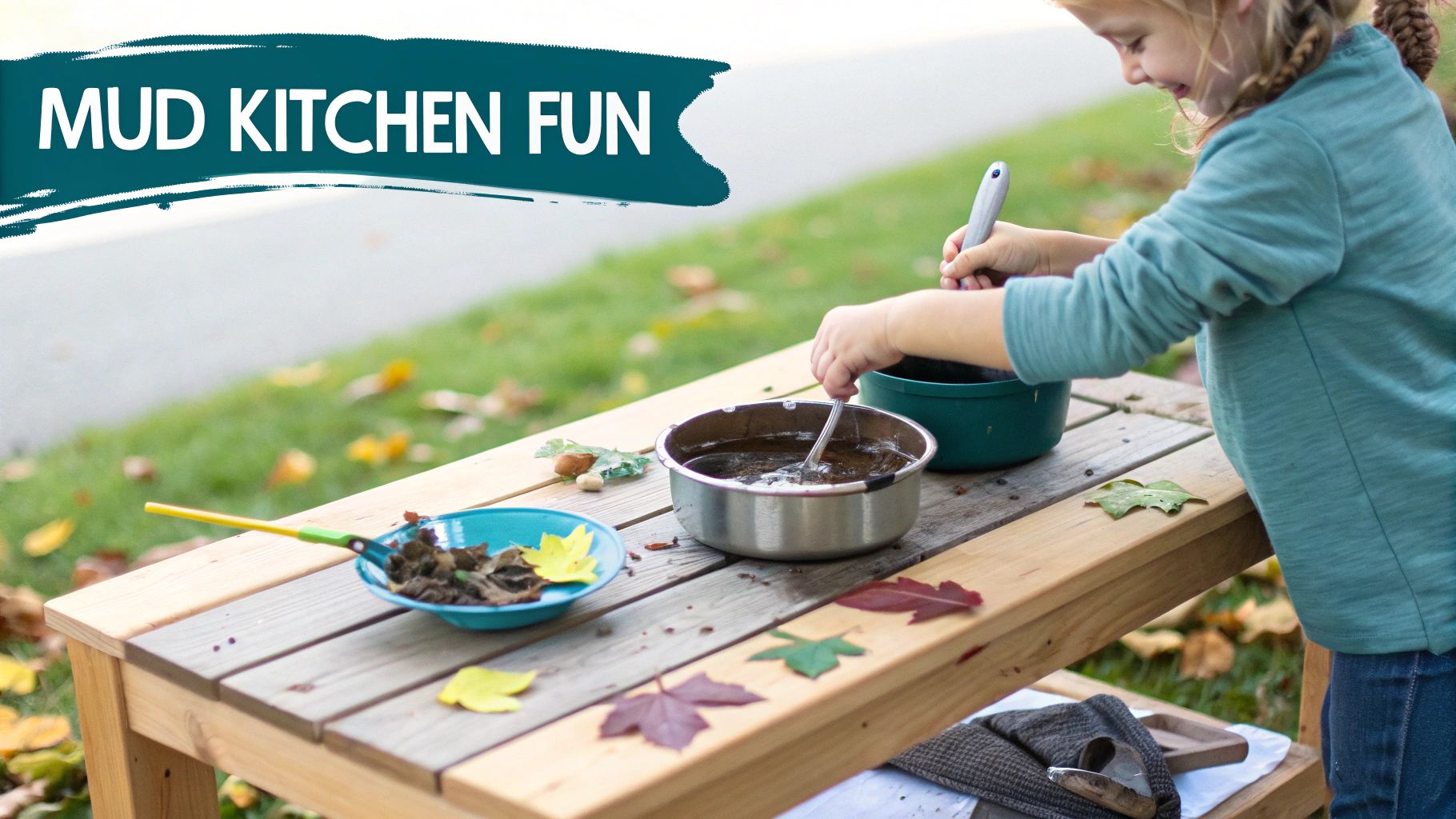 Mud Kitchens and Outdoor Mud Play