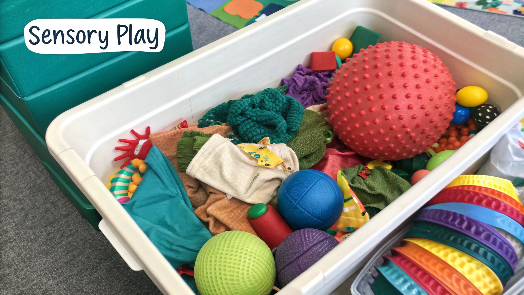 Sensory Exploration Bins
