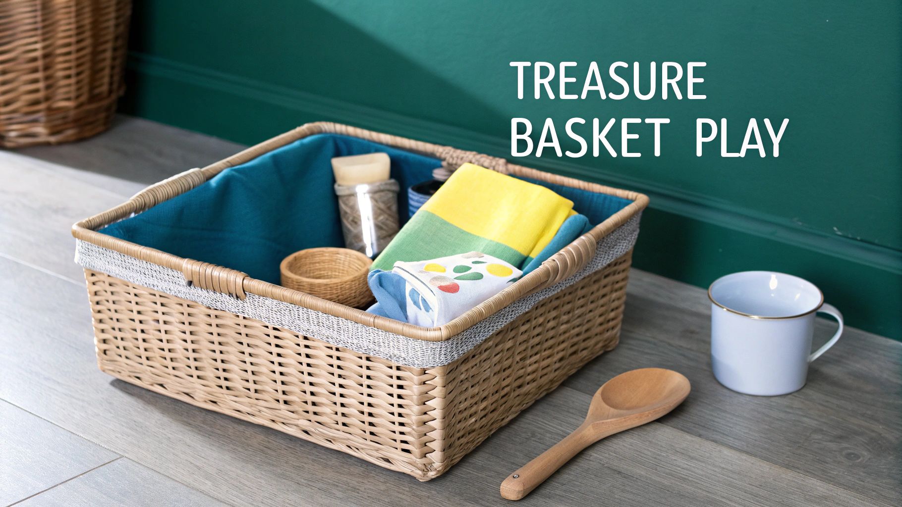 Treasure Baskets and Natural Objects