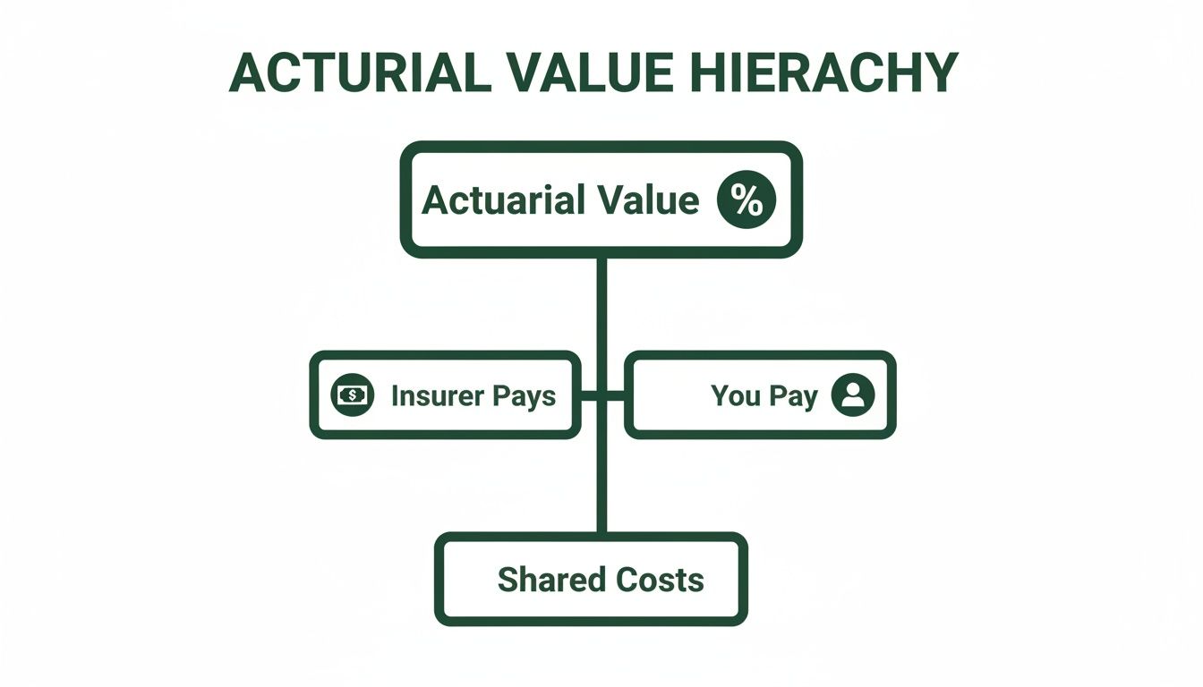 Insurance Actuary Triangles Example What Is Actuarial Value In Health Insurance Explained Simply - Pounds ...