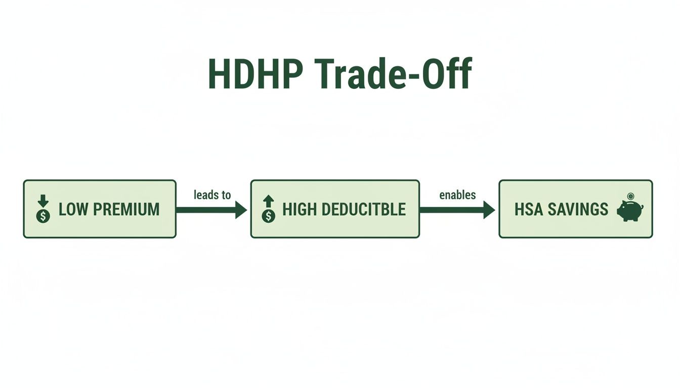 Hdhp Examples What Is A High Deductible Health Plan And How Does It Work? - Pounds Health