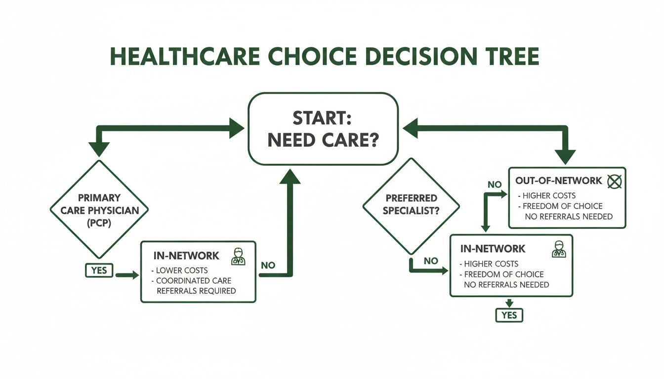 External Provider Flowchart What Is A Provider Network? A Clear Guide To In- And Out-Of-Network ...