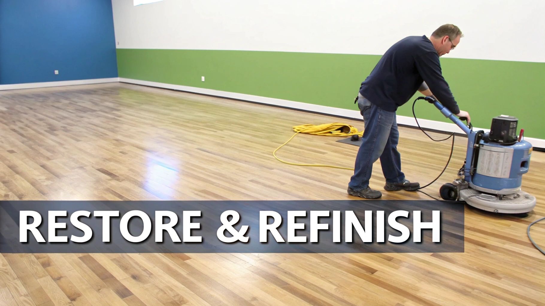 A bright, modern living room with pristine hardwood floors, highlighting the financial investment.