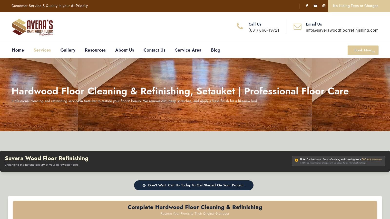 Wood Floor Refinishing