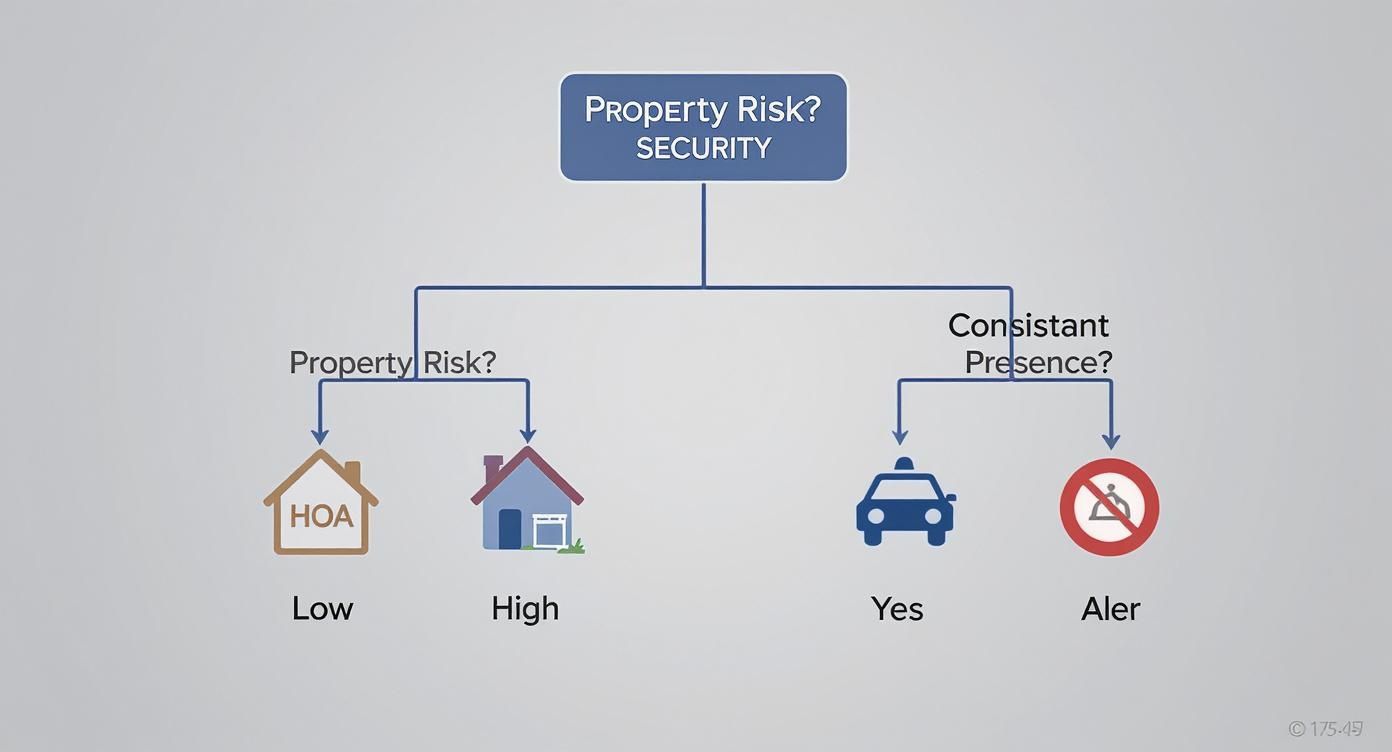Infographic about North Texas patrol services