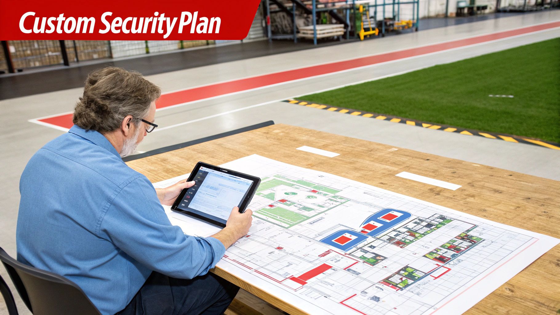 Facility Architectural Blueprint
