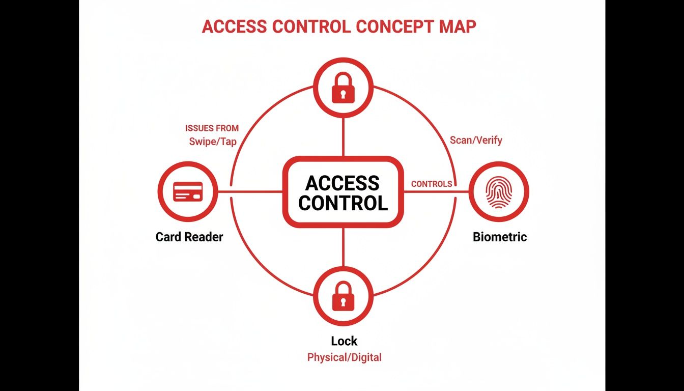 Infographic about what is access control in security