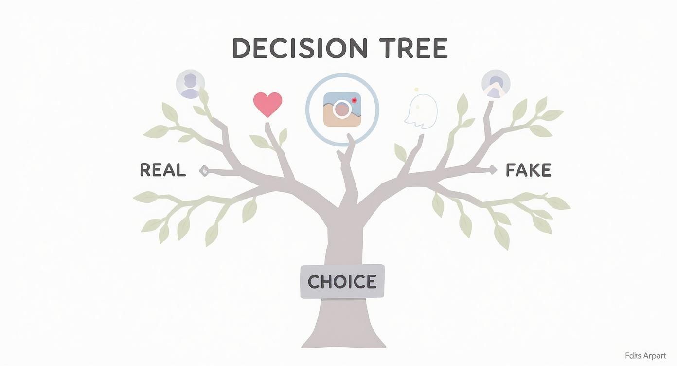 Infographic about instagram growth tool