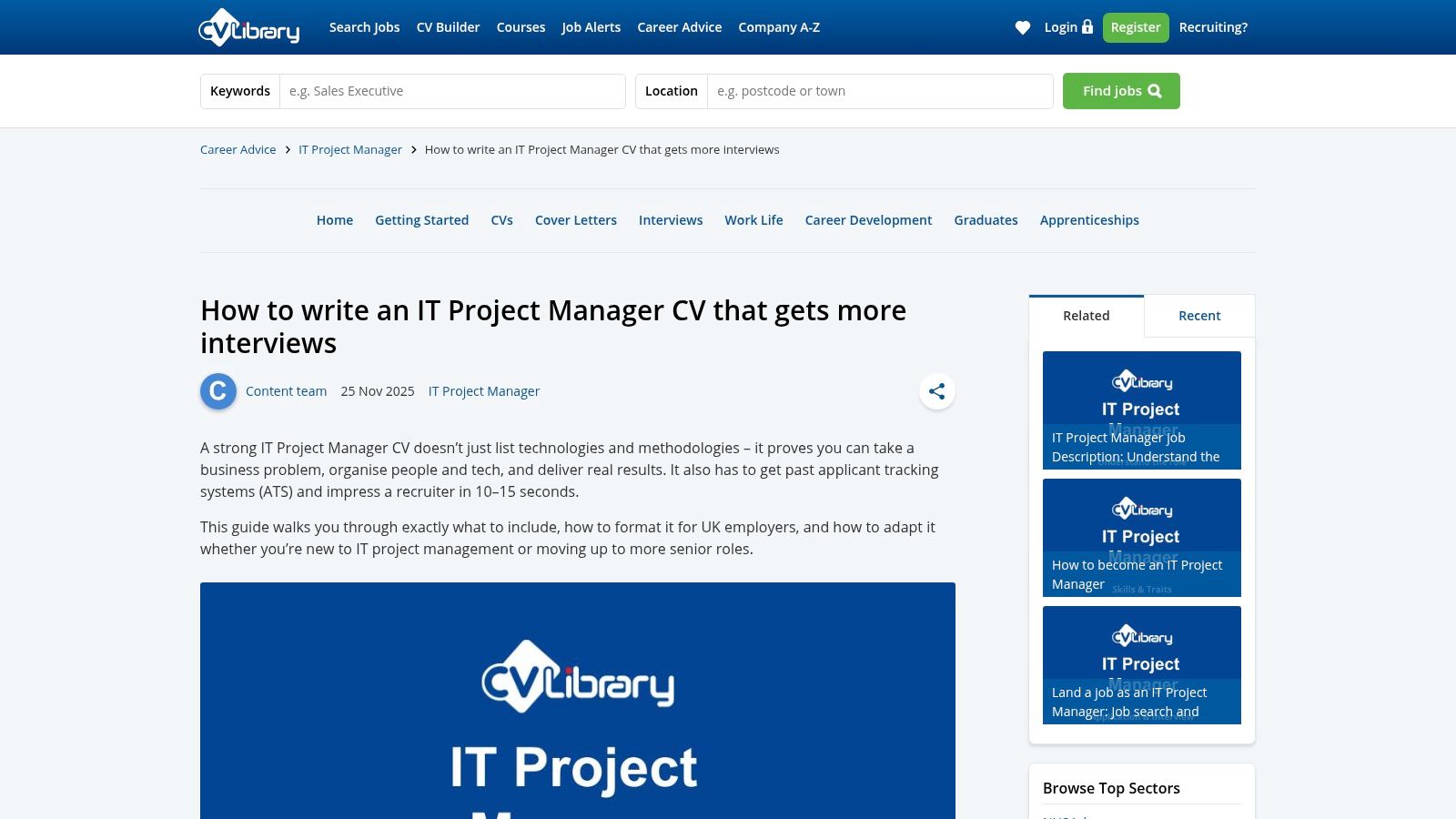 CV-Library Career Advice (UK)