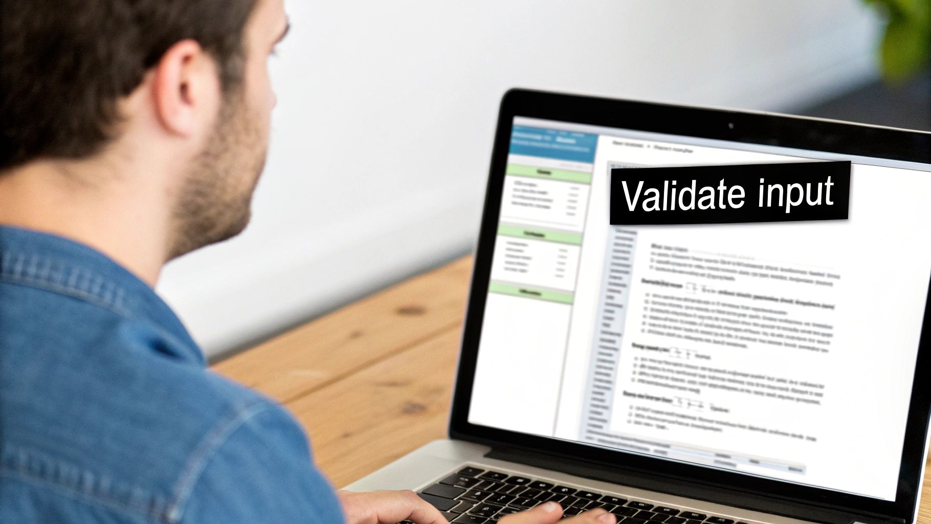 Input Validation and Sanitization