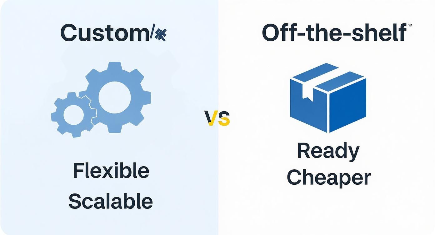 Infographic about custom software development toronto
