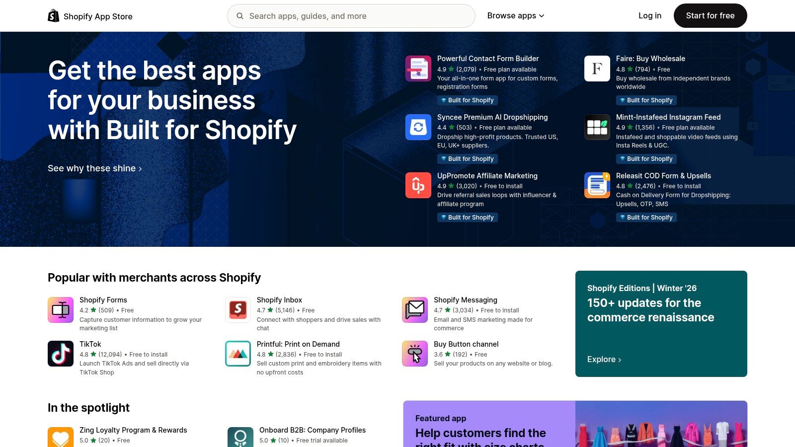 Shopify App Store