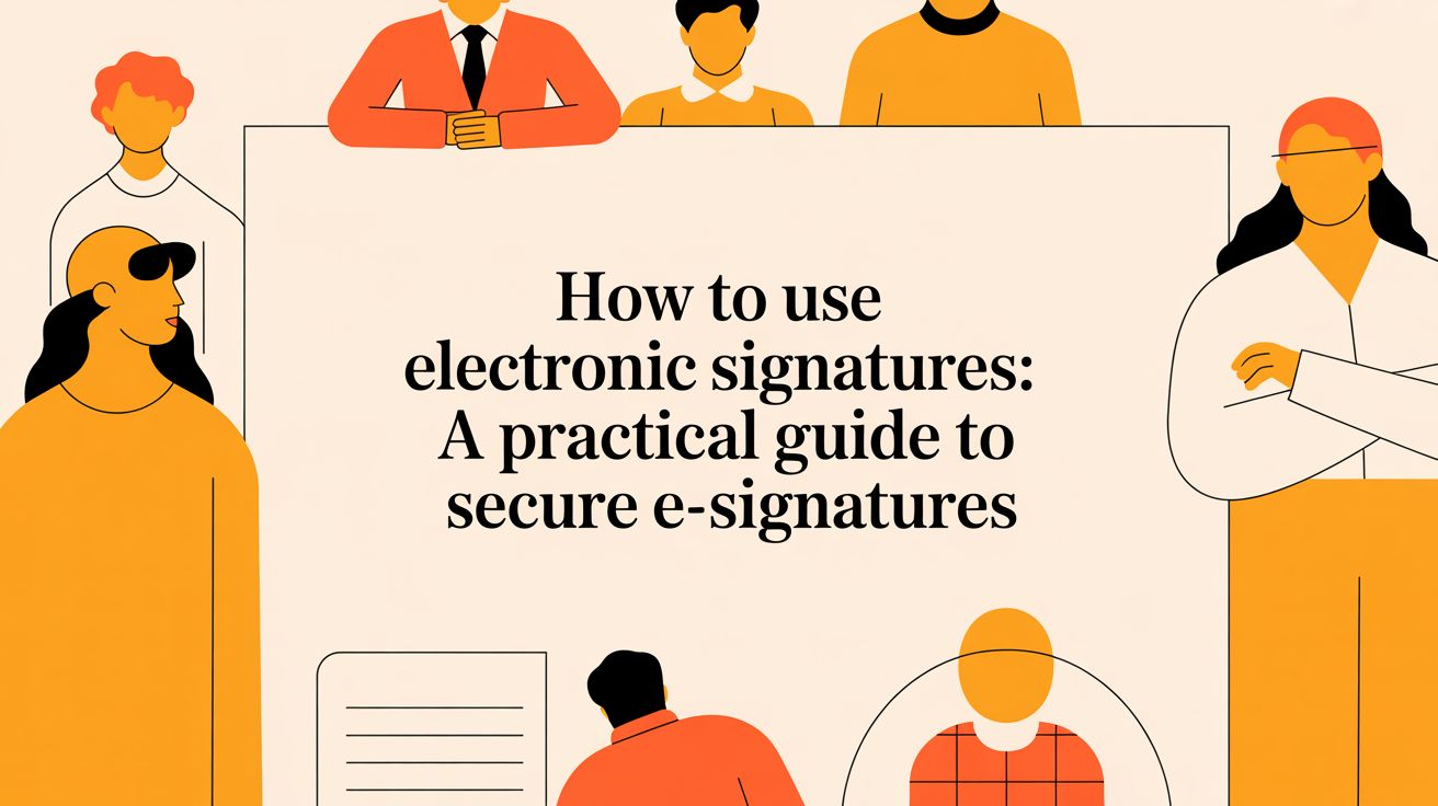 How to use electronic signatures: A Practical Guide to Secure E-Signatures