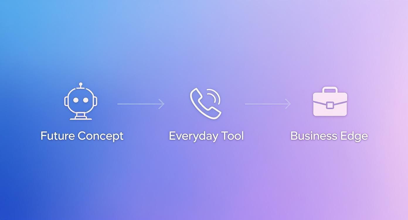 Infographic about voice recognition technology