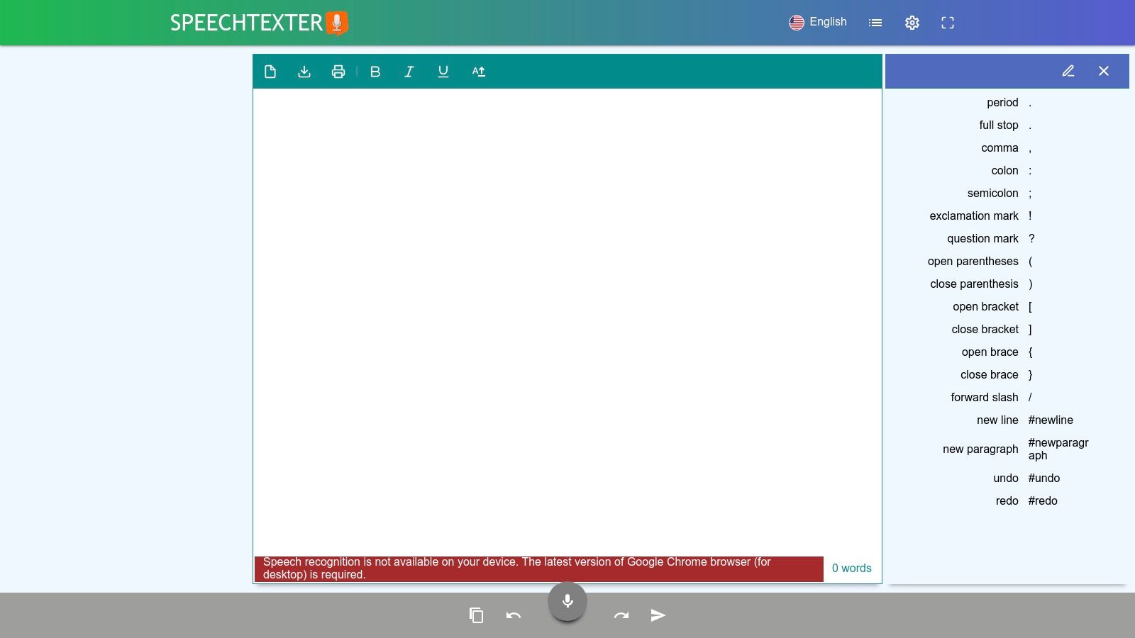 SpeechTexter