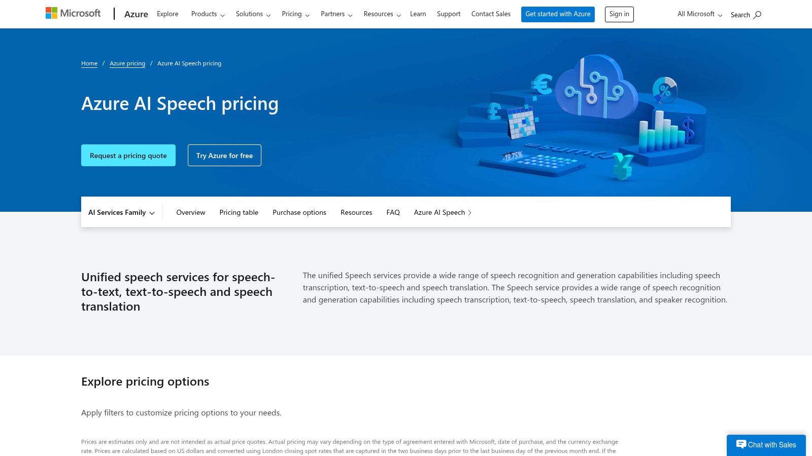 Microsoft Azure AI Speech – Speech to Text