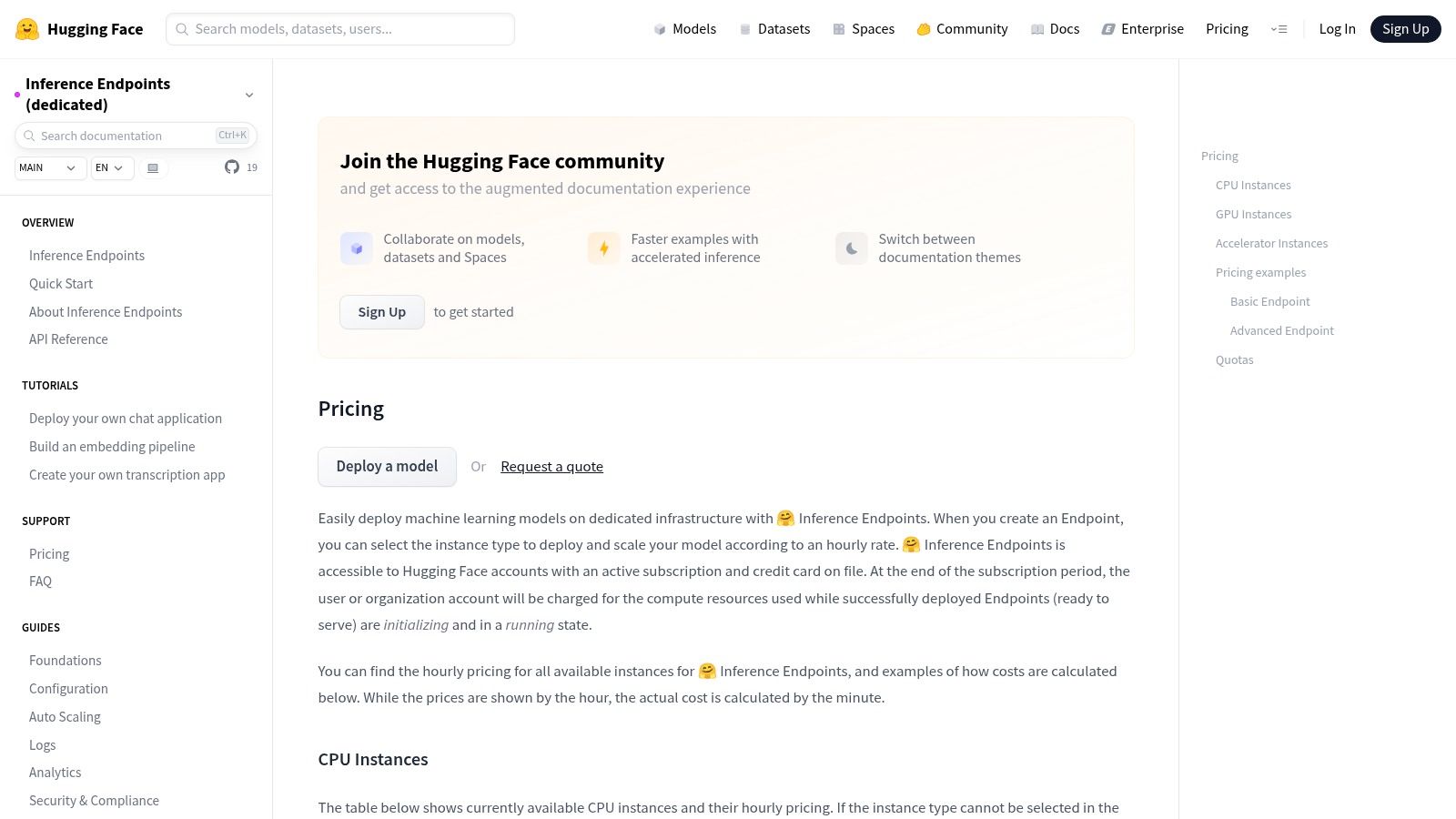 Hugging Face Inference Endpoints