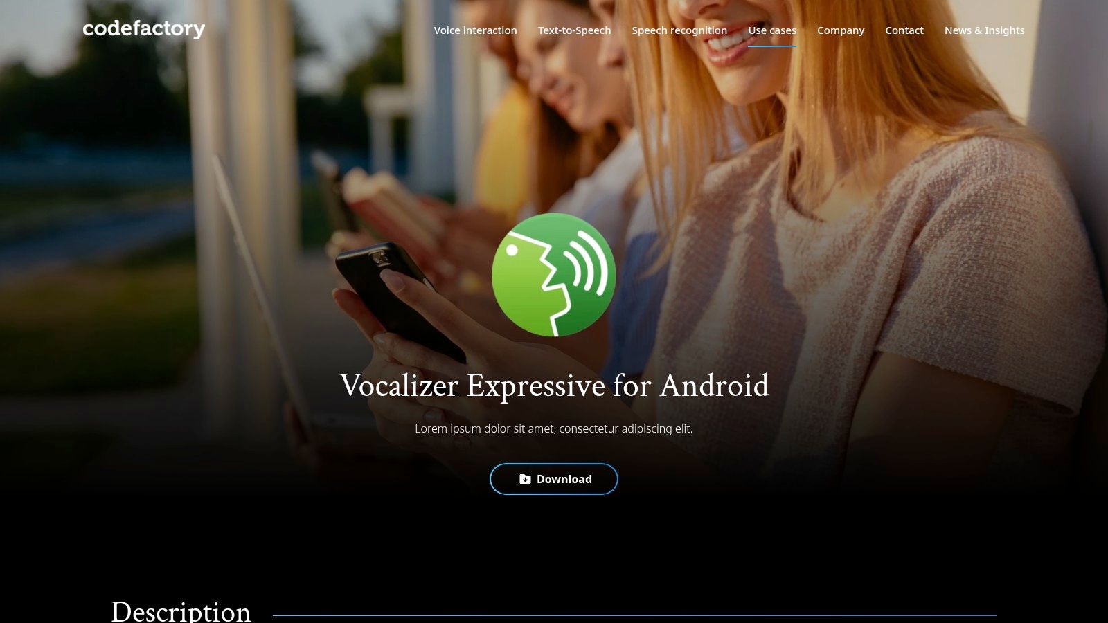 Vocalizer Expressive (Code Factory)