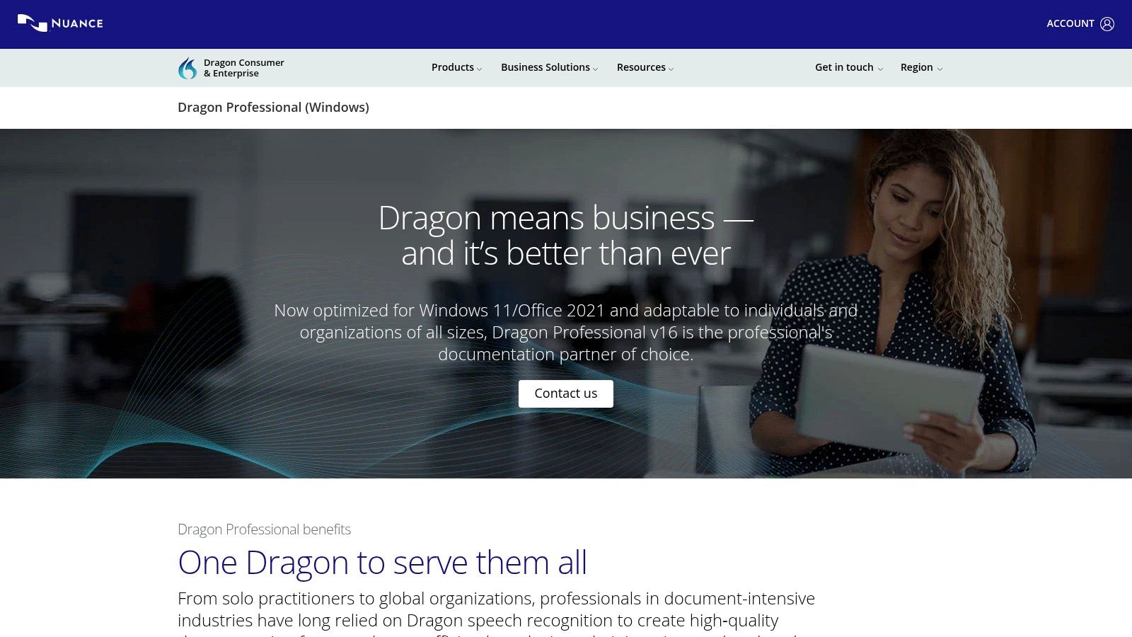 Nuance Dragon (Dragon Professional / Dragon Professional Anywhere)