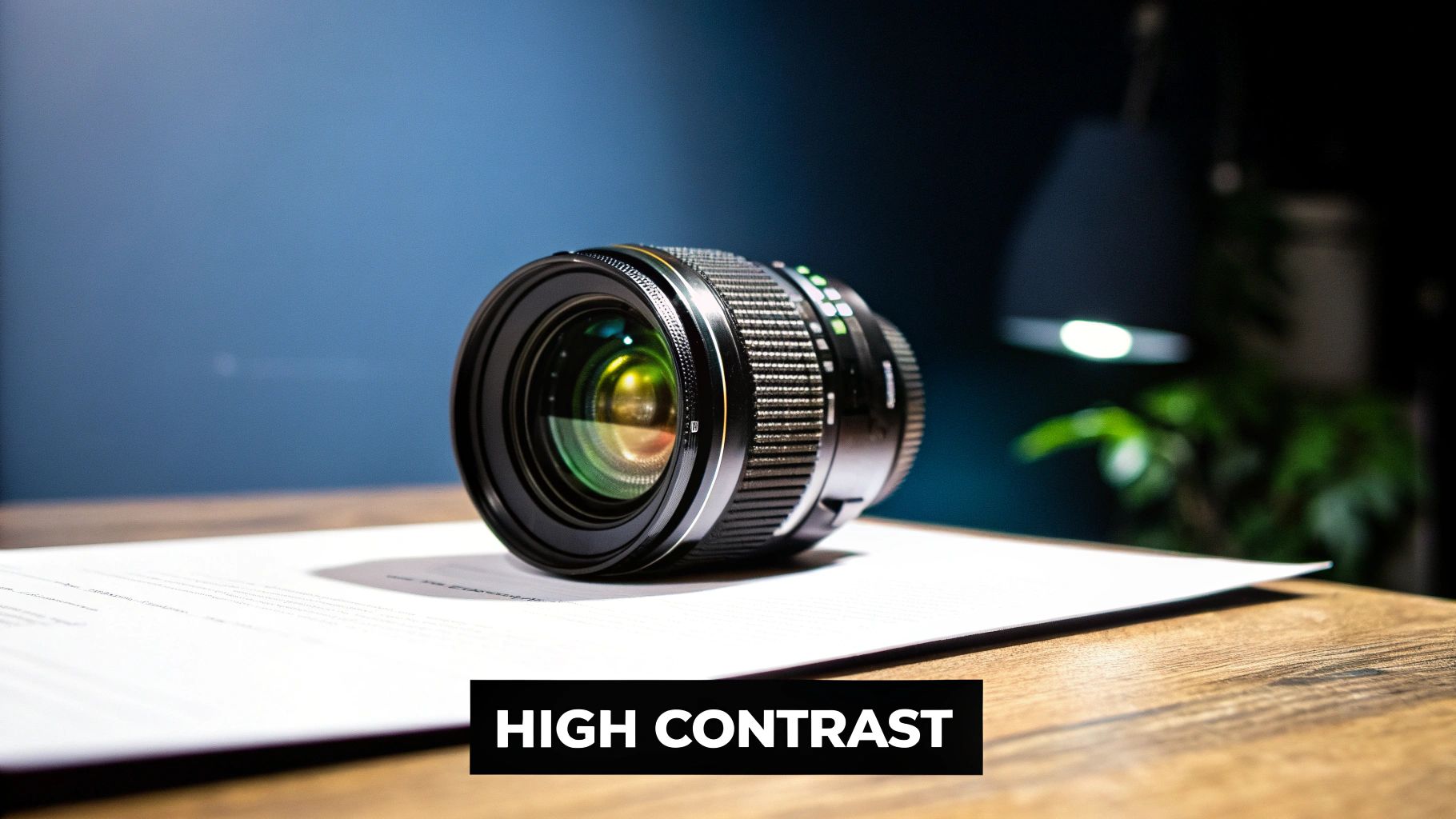 Use High Contrast Colors