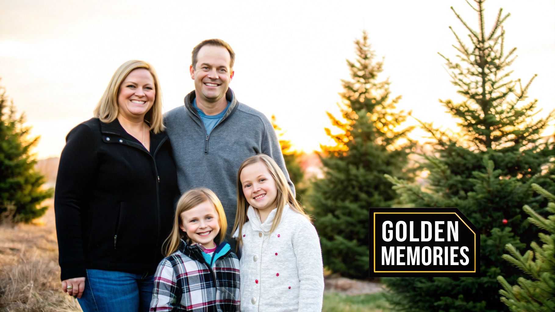 Golden Hour Holiday Portraits