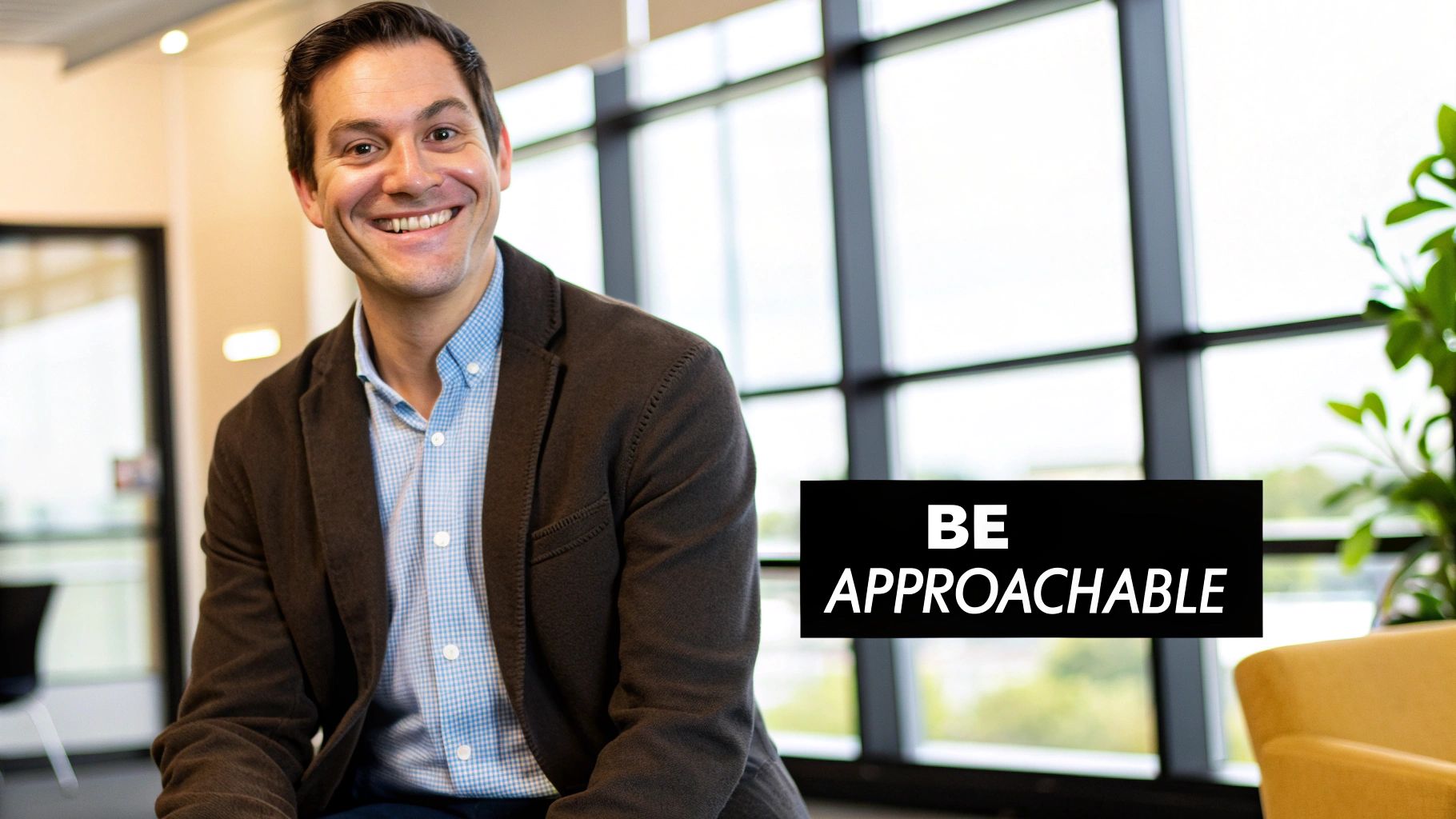 Approachable Business Casual Portrait