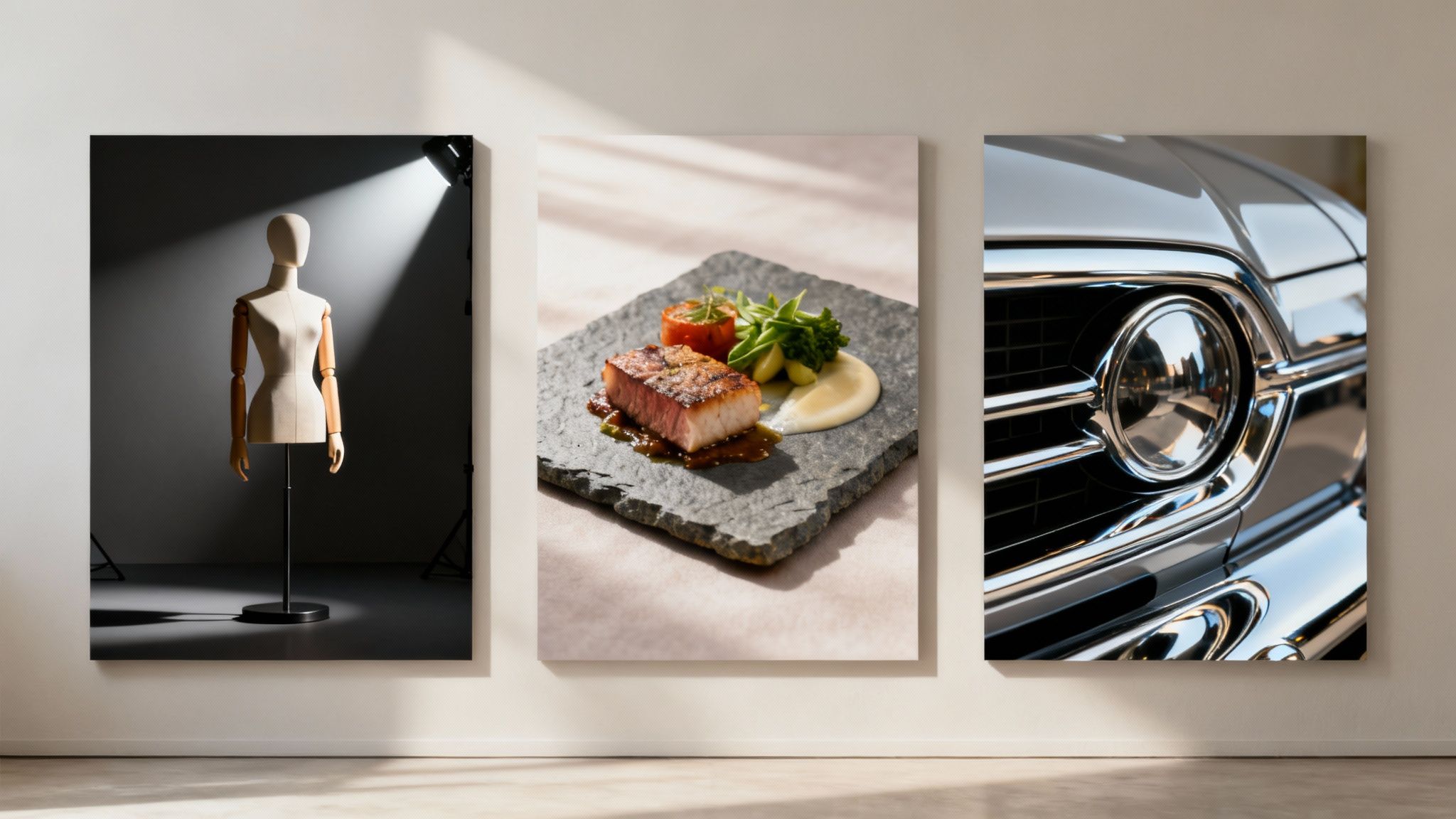 A detailed automotive photo taken in a quality photo studio.