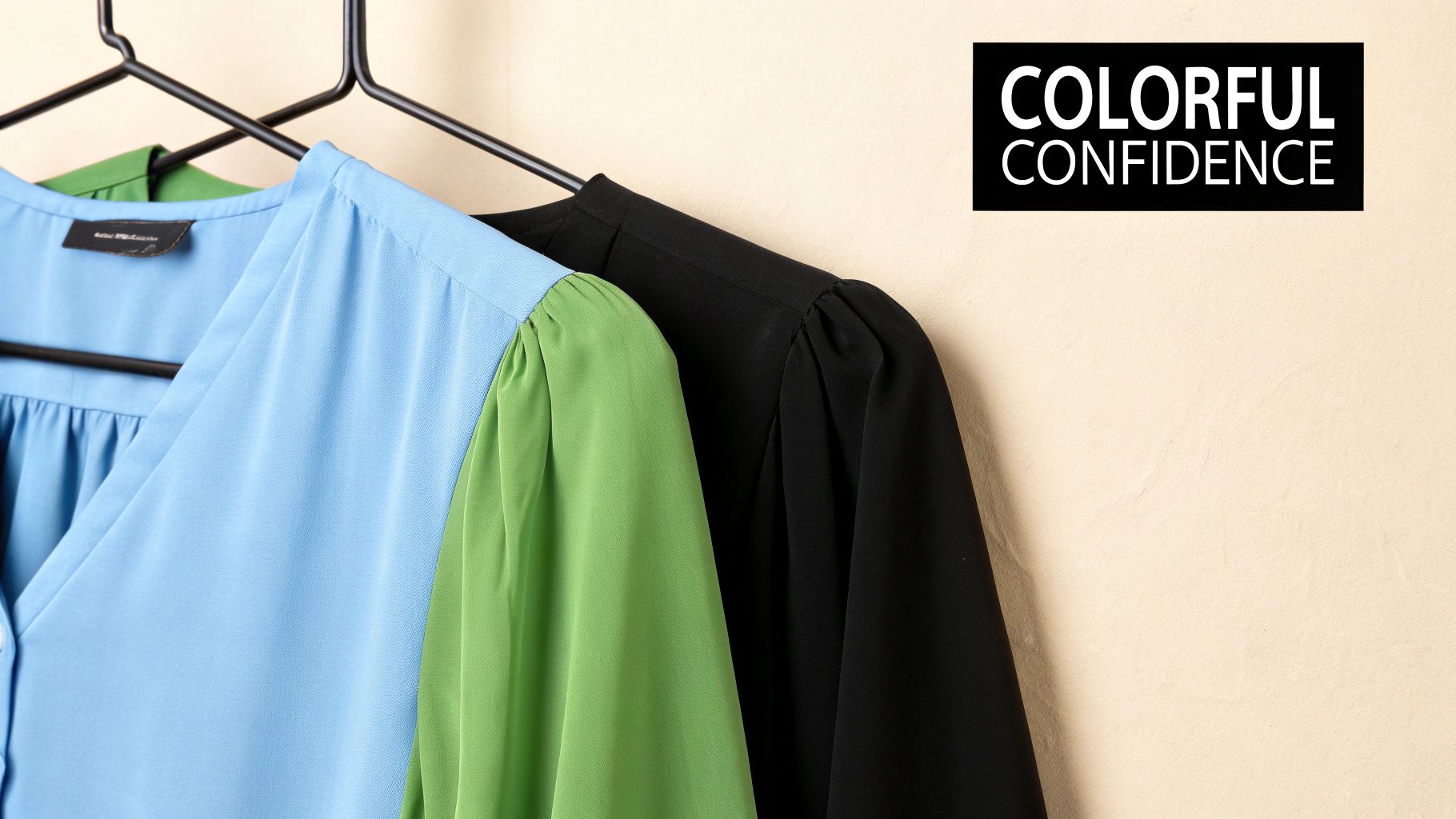 Solid Color Blouse or Dress Shirt